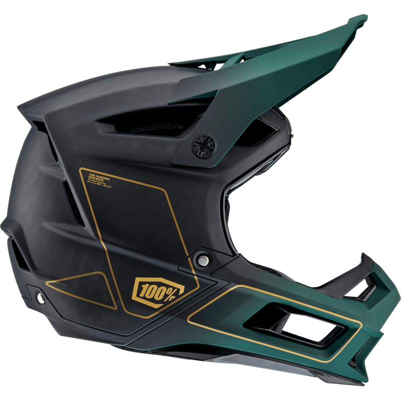100% AIRCRAFT 2 HELMET CARBON - DRIVEN Canada's Powersports 80002 - 00009