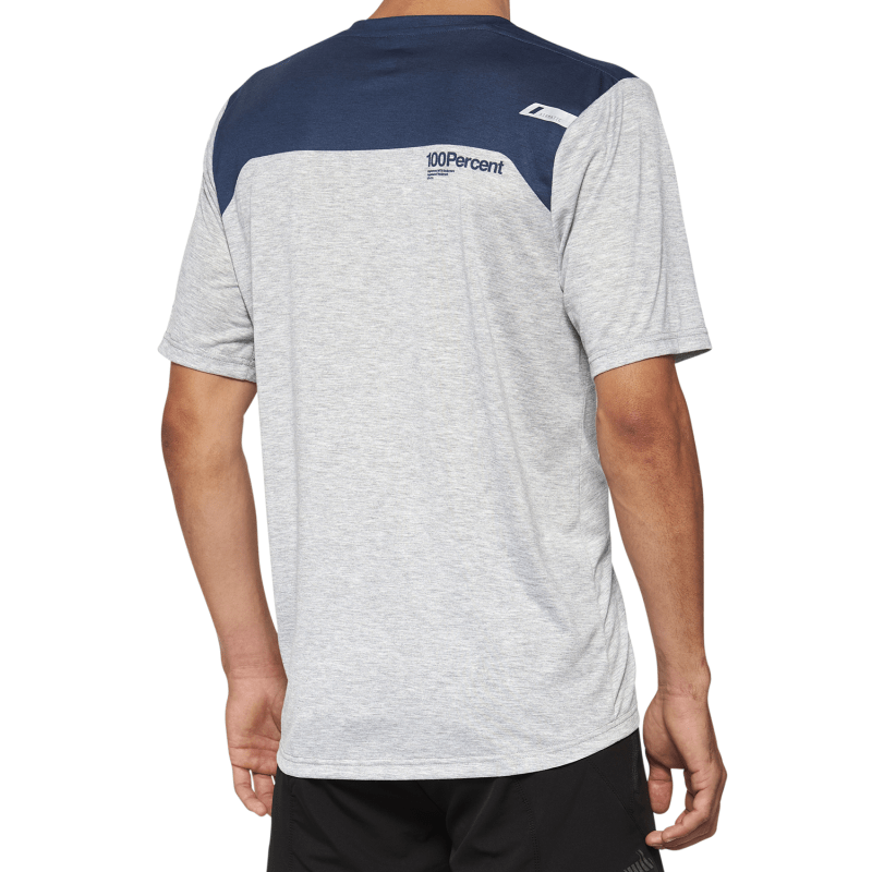 100% AIRMATIC SHORT SLEEVE JERSEY GREY/MIDNIGHT - DRIVEN Canada's Powersports 84126918956940014 - 00015