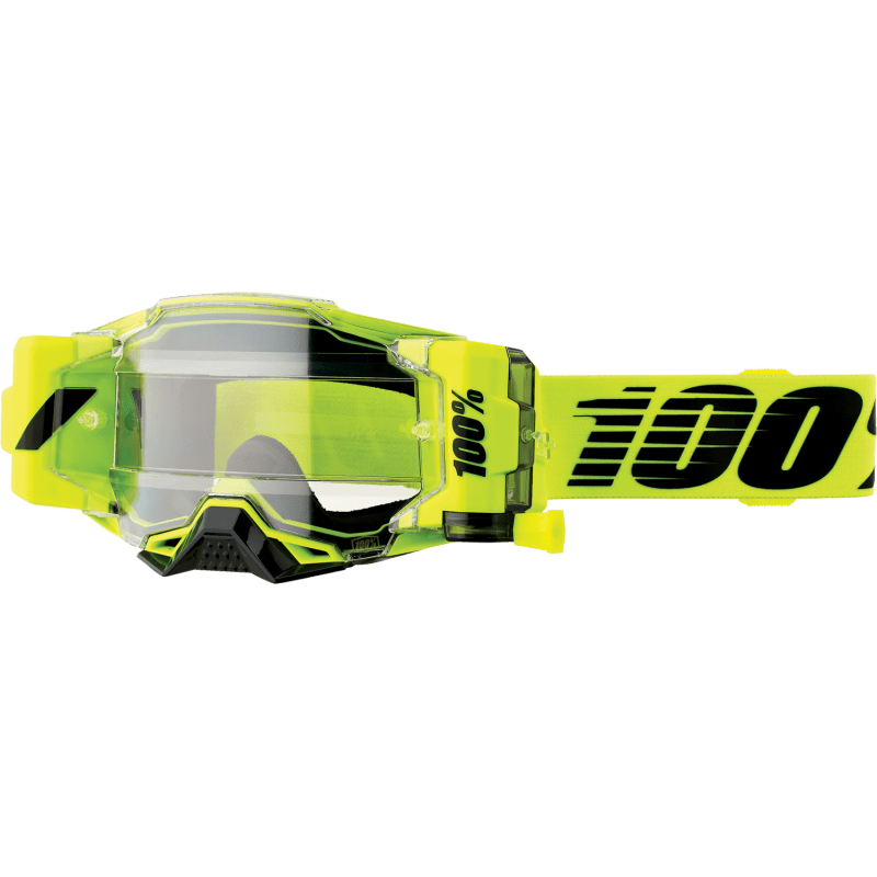 100% ARMEGA FORECAST GOGGLE NUCLEAR CITRUS CLEAR LENS (50006 - 00002) - DRIVEN Canada's Powersports 19626100135850006 - 00002