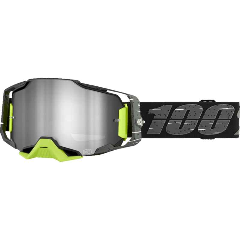 100% ARMEGA GOGGLE ANTIBIA MIRROR SILVER FLASH LENS (50005 - 00022) - DRIVEN Canada's Powersports 19626103712850005 - 00022