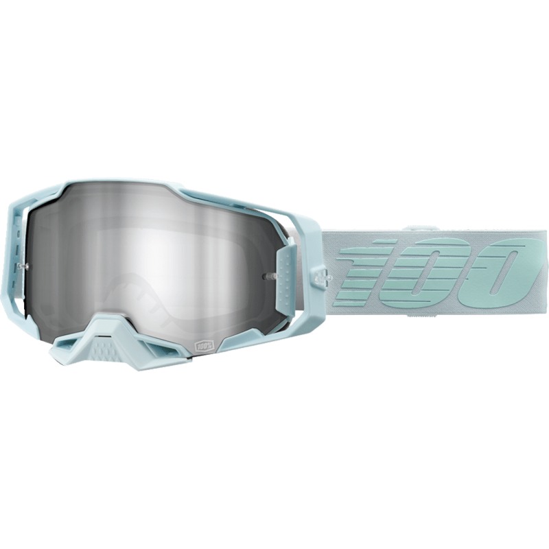 100% ARMEGA GOGGLE FARGO MIRROR SILVER FLASH LENS (50005 - 00018) - DRIVEN Canada's Powersports 19626102293350005 - 00018