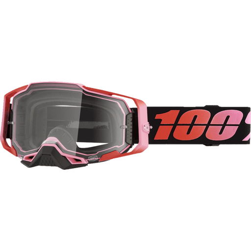 100% ARMEGA GOGGLE GUERLIN - CLEAR LENS - Driven Powersports Inc.19626103710450004-00022