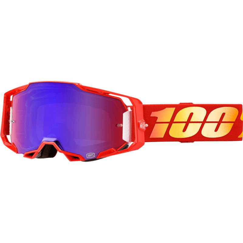 100% ARMEGA GOGGLE NUKETOWN MIRROR RED/BLUE LENS (50005 - 00020) - DRIVEN Canada's Powersports 19626102292650005 - 00020