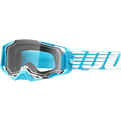 100% ARMEGA GOGGLE OVERSIZED SKY - CLEAR LENS - Driven Powersports Inc.19626100116750004-00010
