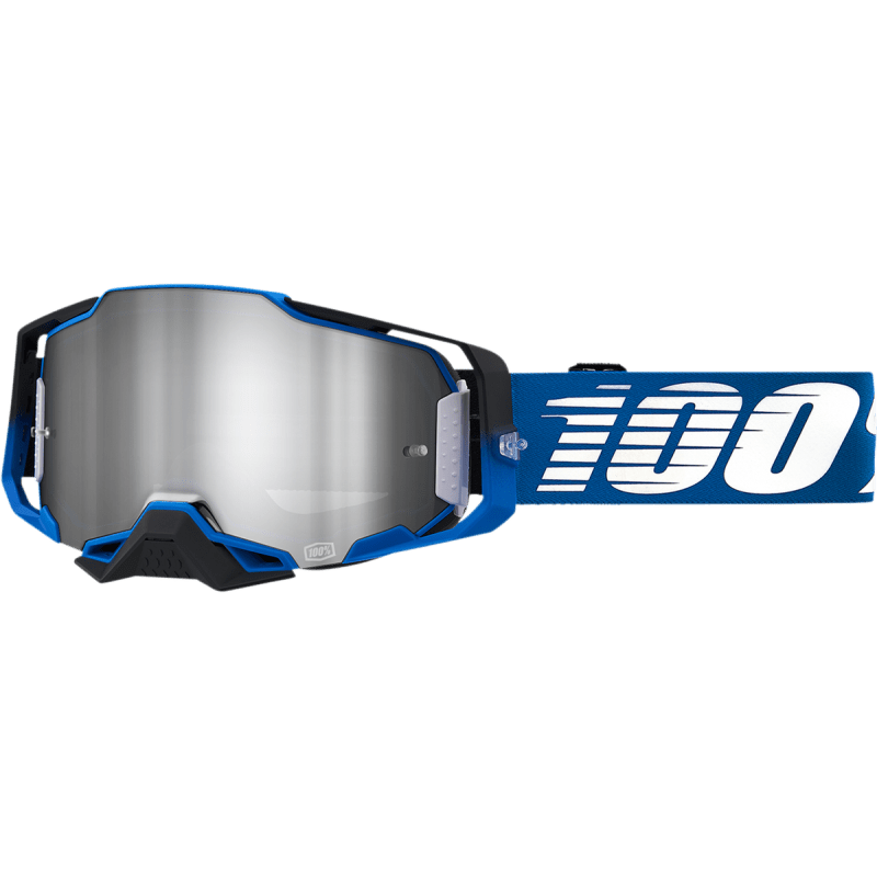 100% ARMEGA GOGGLE ROCKCHUCK FLASH SILVER LENS (50005 - 00011) - DRIVEN Canada's Powersports 19626100131050005 - 00011