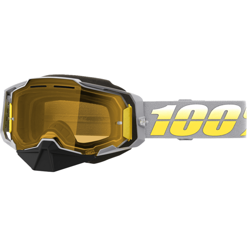 100% ARMEGA SNOWMOBILE GOGGLE COMPLEX YELLOW LENS (50007 - 00005) - DRIVEN Canada's Powersports 19626100137250007 - 00005
