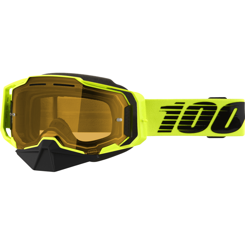 100% ARMEGA SNOWMOBILE GOGGLE NUCLEAR CITRUS YELLOW LENS (50007 - 00003) - DRIVEN Canada's Powersports 19626100139650007 - 00003