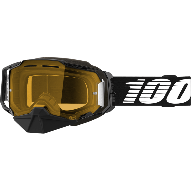 100% ARMEGA SNOWMOBILE GOGGLE YELLOW LENS - DRIVEN Canada's Powersports 19626100136550007 - 00001