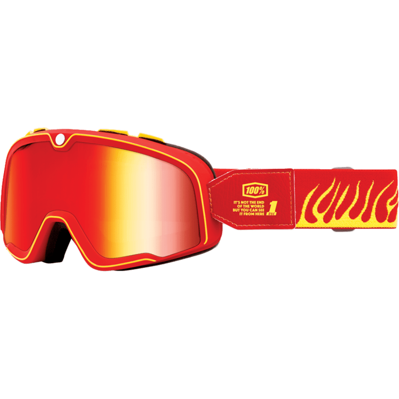 100% BARSTOW GOGGLE DEATH SPRAY MIRROR RED LENS (50000 - 00011) - DRIVEN Canada's Powersports 19626102233950000 - 00011