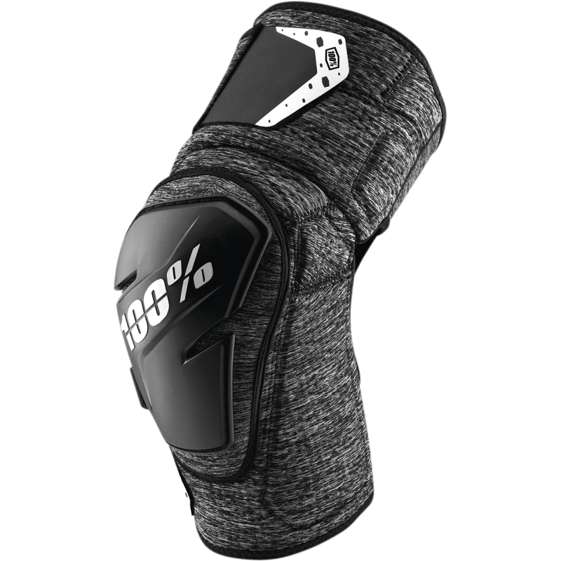 100% FORTIS KNEE GUARDS HEATHER/BLACK - DRIVEN Canada's Powersports 19626100653770007 - 00003