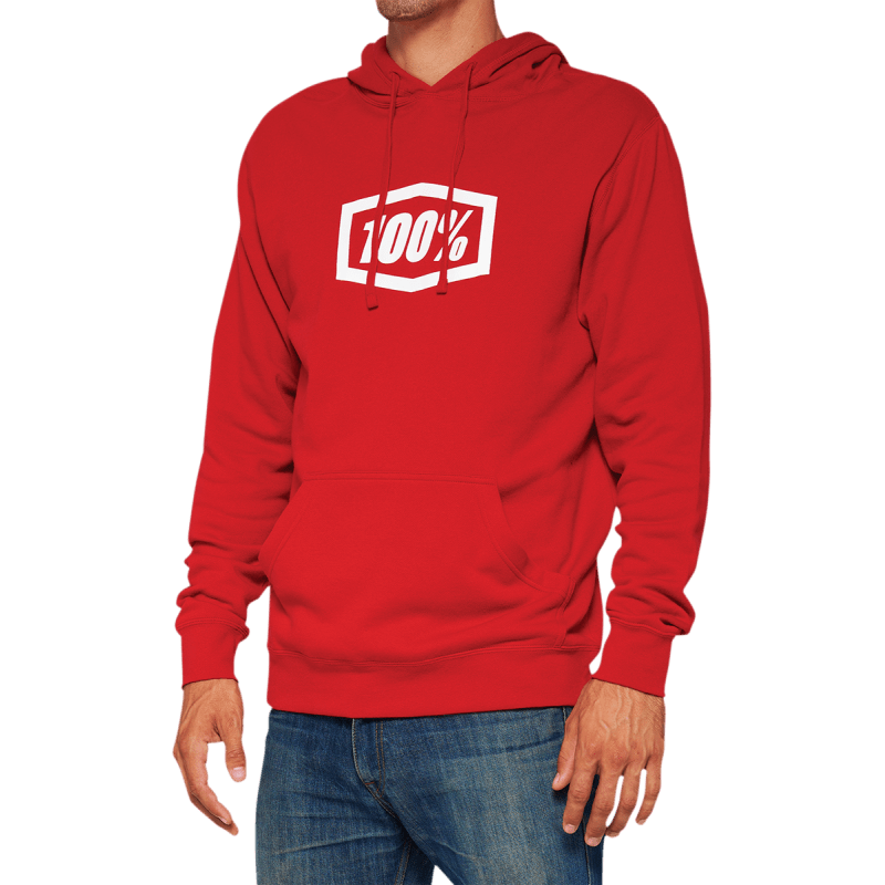 100% ICON PULLOVER HOODIE FLEECE DEEP - DRIVEN Canada's Powersports 19626100989720029 - 00010