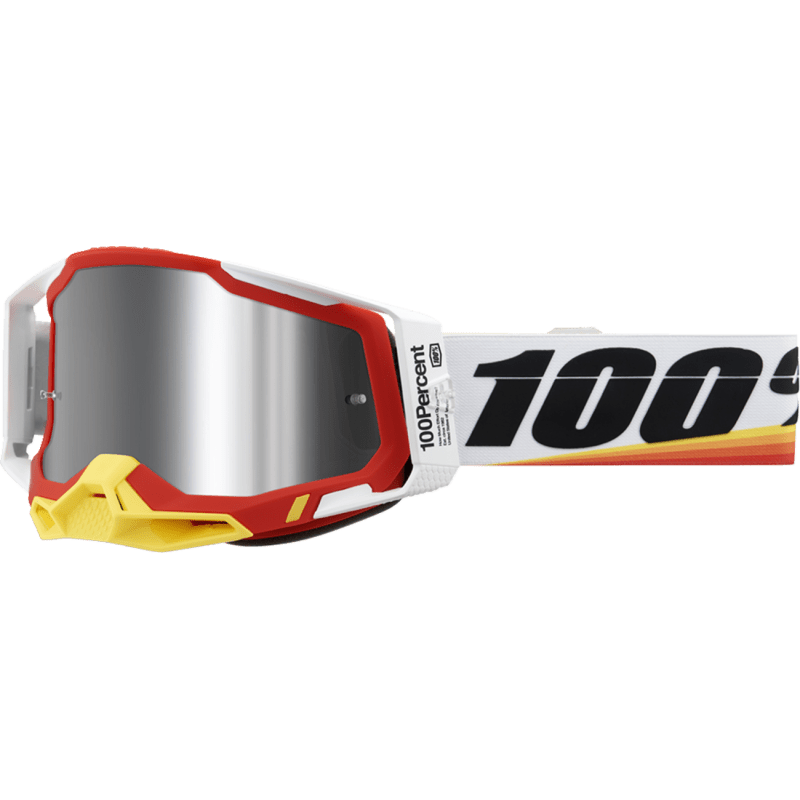 100% RACECRAFT 2 GOGGLE ARSHAM MIRROR SILVER FLASH LENS - DRIVEN Canada's Powersports 19626102306050010 - 00016