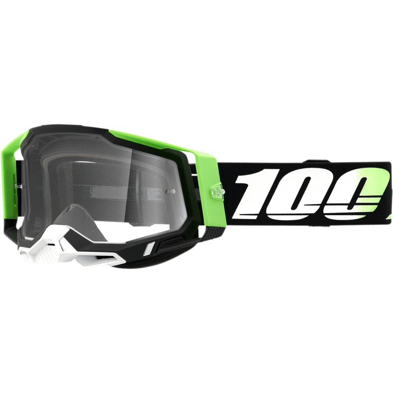 100% RACECRAFT 2 GOGGLE KALKUTA CLEAR LENS (50009 - 00006) - DRIVEN Canada's Powersports 19626100152550009 - 00006