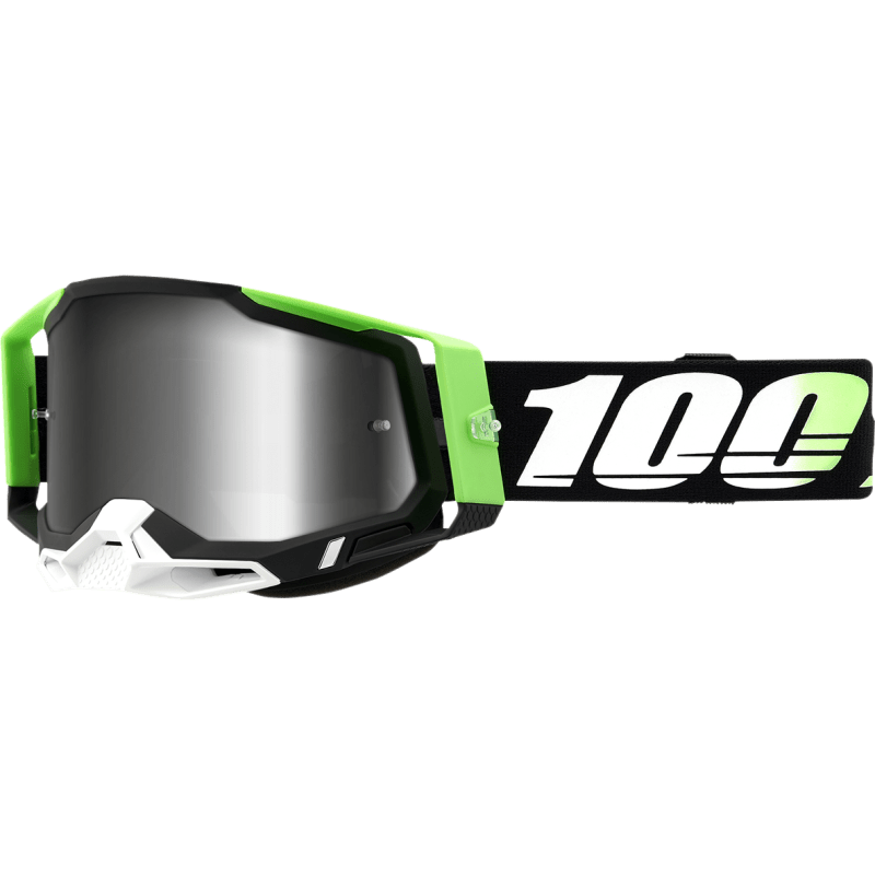 100% RACECRAFT 2 GOGGLE KALKUTA MIRROR SILVER LENS (50010 - 00006) - DRIVEN Canada's Powersports 19626100167950010 - 00006