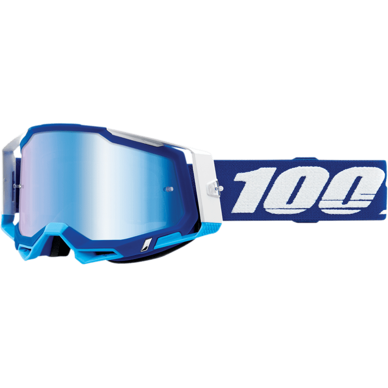 100% RACECRAFT 2 GOGGLE MIRROR BLUE LENS - DRIVEN Canada's Powersports 19626100165550010 - 00002