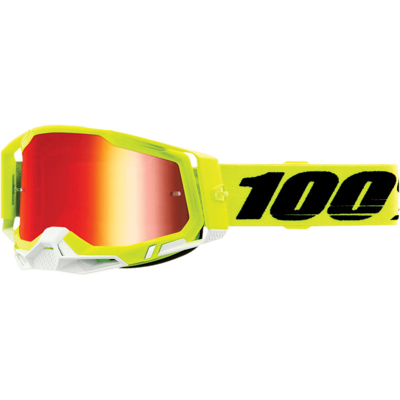 100% RACECRAFT 2 GOGGLE MIRROR RED LENS - DRIVEN Canada's Powersports 19626100177850010 - 00004