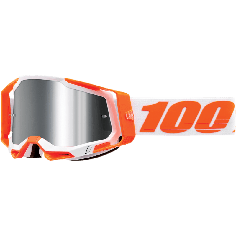 100% RACECRAFT 2 GOGGLE MIRROR SILVER FLASH LENS - DRIVEN Canada's Powersports 19626100169350010 - 00013