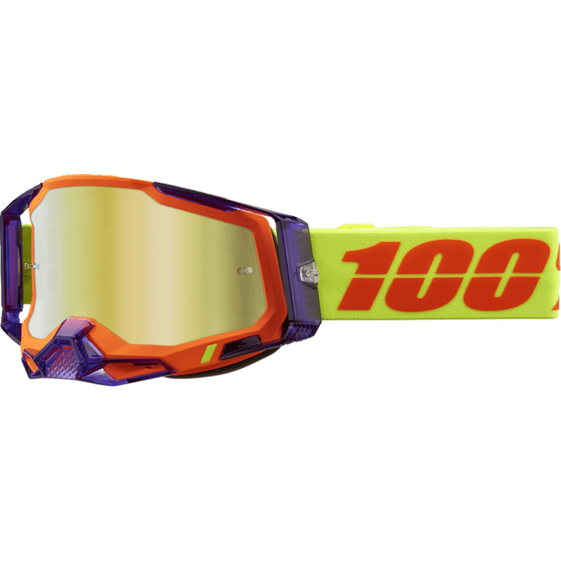 100% RACECRAFT 2 GOGGLE PANAM MIRROR GOLD LENS (50010 - 00021) - DRIVEN Canada's Powersports 19626102307750010 - 00021