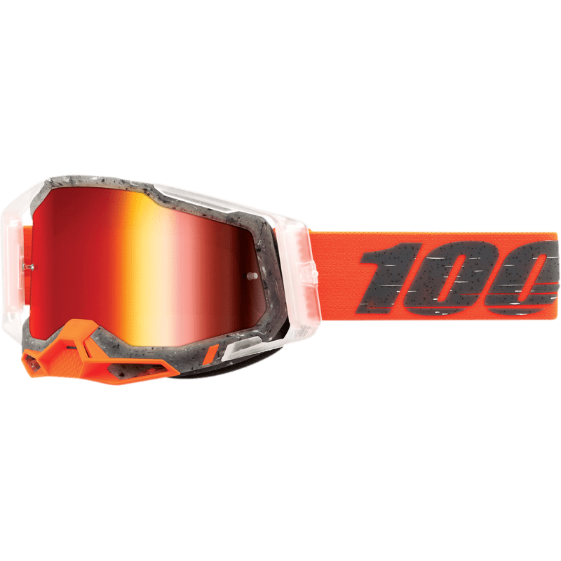 100% RACECRAFT 2 GOGGLE SCHRUTE MIRROR RED LENS (50010 - 00014) - DRIVEN Canada's Powersports 19626100171650010 - 00014