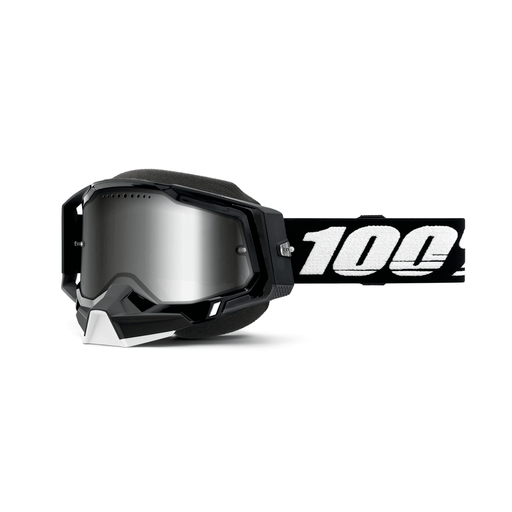 100% RACECRAFT 2 SNOWMOBILE GOGGLE - MIRROR SILVER LENS - Driven Powersports Inc.19626100184650012-00001