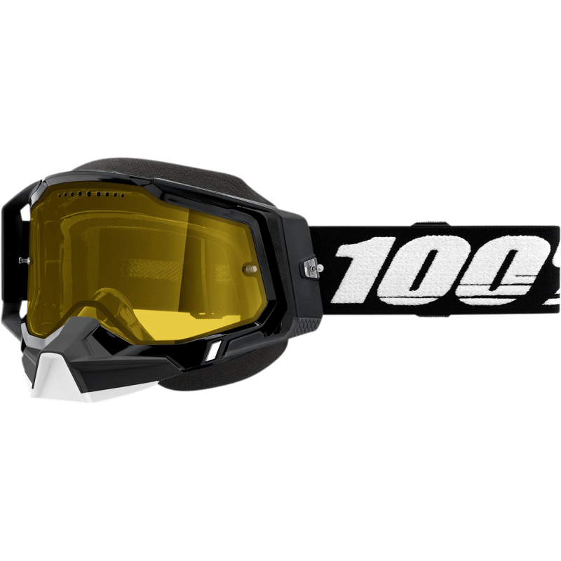 100% RACECRAFT 2 SNOWMOBILE GOGGLE YELLOW LENS - DRIVEN Canada's Powersports 19626100178550011 - 00001