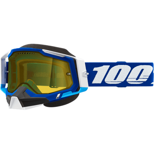 100% RACECRAFT 2 SNOWMOBILE GOGGLE - YELLOW LENS - Driven Powersports Inc.19626100179250011-00002