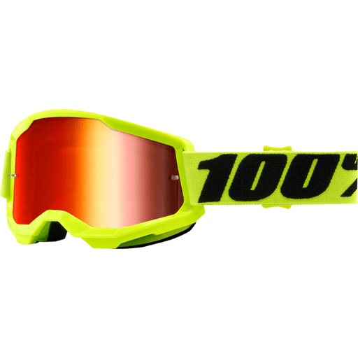 100% STRATA 2 GOGGLE - MIRROR RED LENS - Driven Powersports Inc.19626100206550028-00003