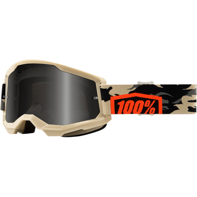 100% STRATA 2 SAND GOGGLE KOMBAT SMOKE LENS (50030 - 00003) - DRIVEN Canada's Powersports 19626100229450030 - 00003