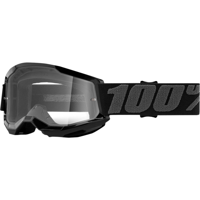100% STRATA 2 YOUTH GOGGLE CLEAR LENS - DRIVEN Canada's Powersports 19626100215750031 - 00001