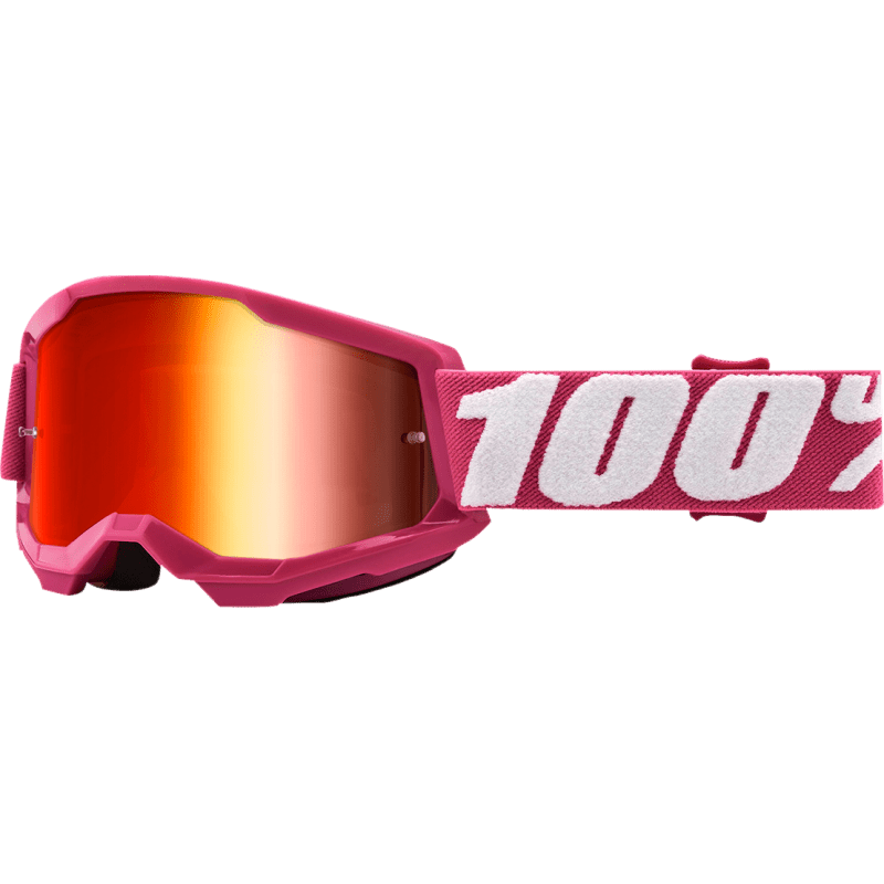 100% STRATA 2 YOUTH GOGGLE FLETCHER MIRROR RED LENS (50032 - 00006) - DRIVEN Canada's Powersports 19626100223250032 - 00006