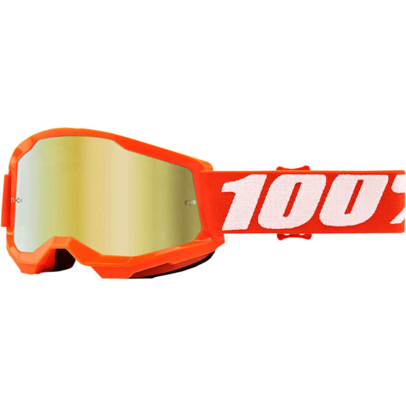 100% STRATA 2 YOUTH GOGGLE MIRROR GOLD LENS - DRIVEN Canada's Powersports 19626100225650032 - 00005