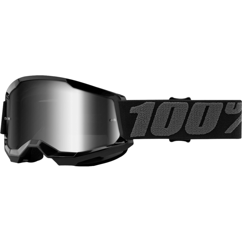 100% STRATA 2 YOUTH GOGGLE MIRROR SILVER LENS - DRIVEN Canada's Powersports 19626100221850032 - 00001