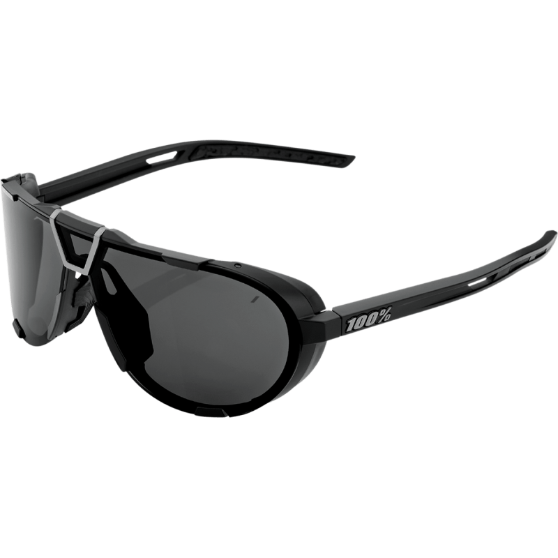 100% SUNGLASS WESTCRAFT BK/SM (61046 - 102 - 01) - DRIVEN Canada's Powersports 84126918129761046 - 102 - 01