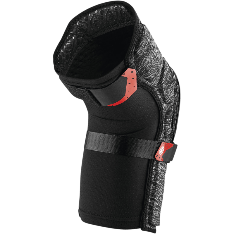 100% SURPASS KNEE GUARDS HEATHER/BLACK - DRIVEN Canada's Powersports 19626100691970009 - 00005