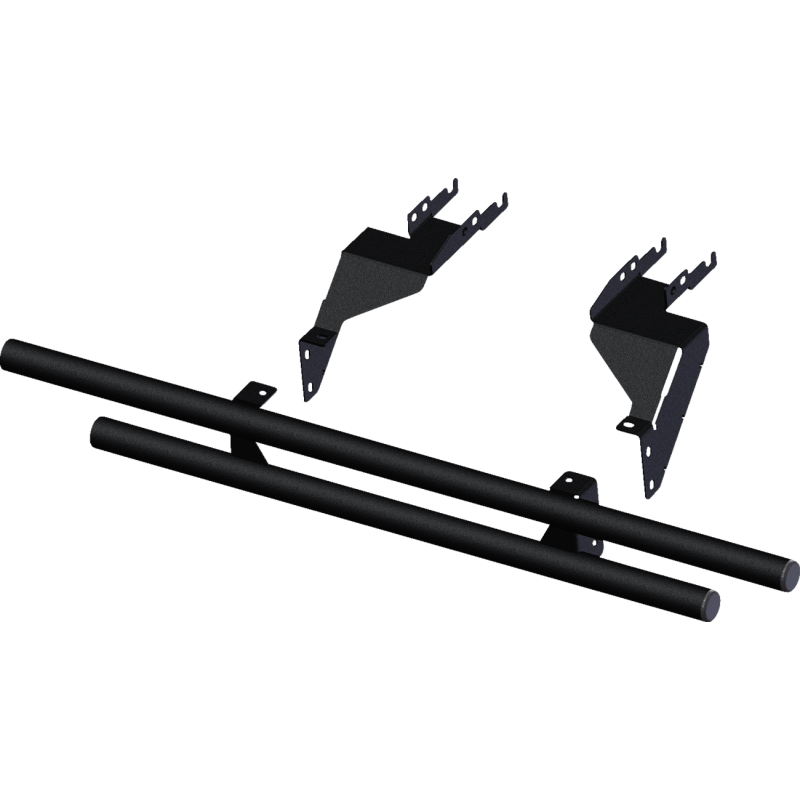 KFI PRODUCTS REAR BUMPER - - POLARIS GENERAL Black Front - Driven Powersports
