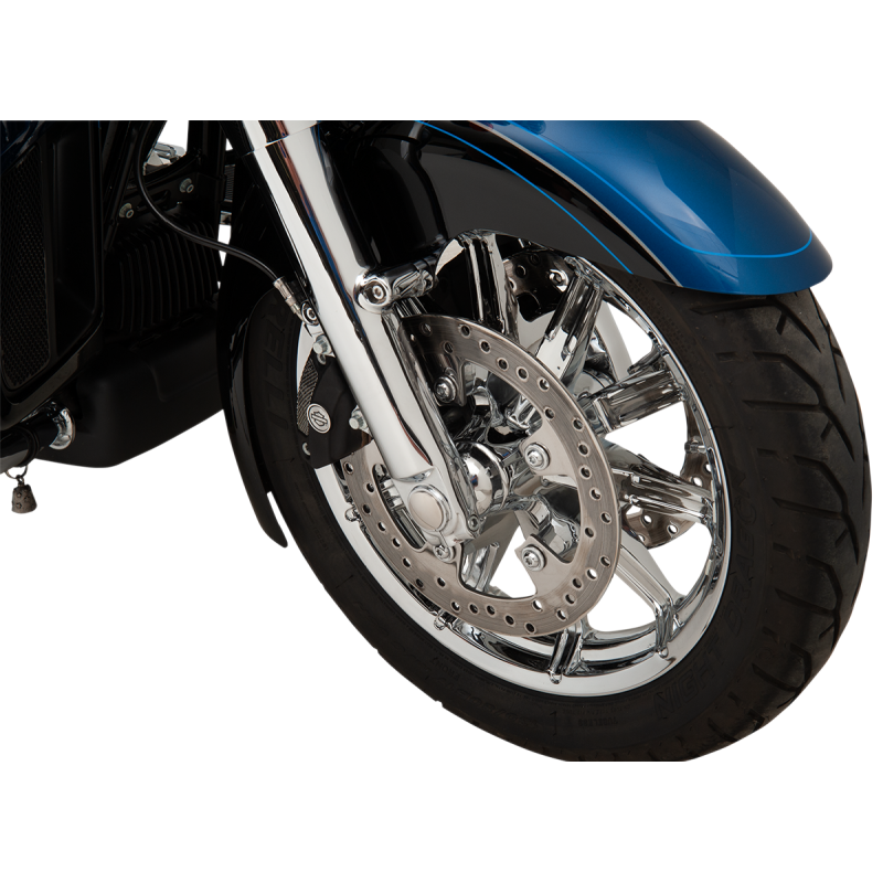 KLOCK WERKS 08-19 FLHT/FLHR/FLTR FLUSH FRT AXLE Application Shot - Driven Powersports