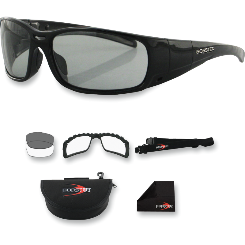 BOBSTER GUNNER CONVERTIBLE FRAME PHOTCHRM Black 3/4 Front - Driven Powersports