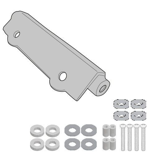 GIVI 1161KIT Adapter Kit for PL/PLR1161, fits Honda CRF1000A Africa Twin