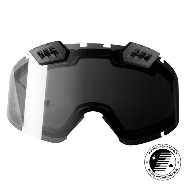 CKX Electric Photochromic 210° Goggles Lens with adjustable Ventilation, Winter Photochromic 210° - Driven Powersports