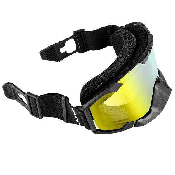 CKX Insulated 210° Goggles for Trail 210 Trail Matte Black Mirror gold - Driven Powersports