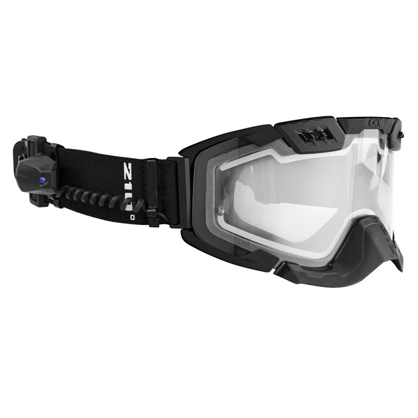 CKX Electric 210° Goggles with Controlled Ventilation for Backcountry 210 Off-Road Matte Black PHOTOCHROMIQUE - Driven Powersports