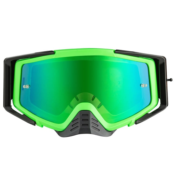 CKX HoleShot Goggles, Summer Green Green mirror - Driven Powersports