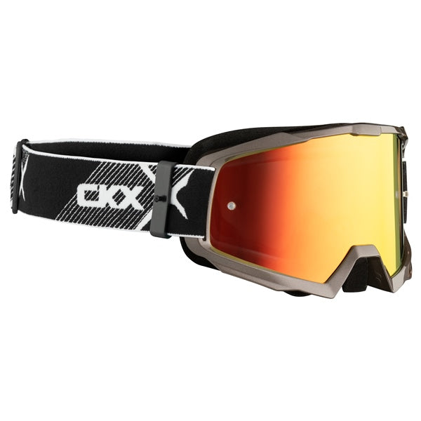 CKX Jaguar goggles, summer Grey Red mirror - Driven Powersports