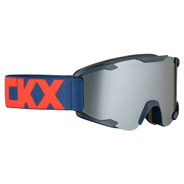 CKX Ghost Goggles, Winter Twilight Revo silver mirror - Driven Powersports