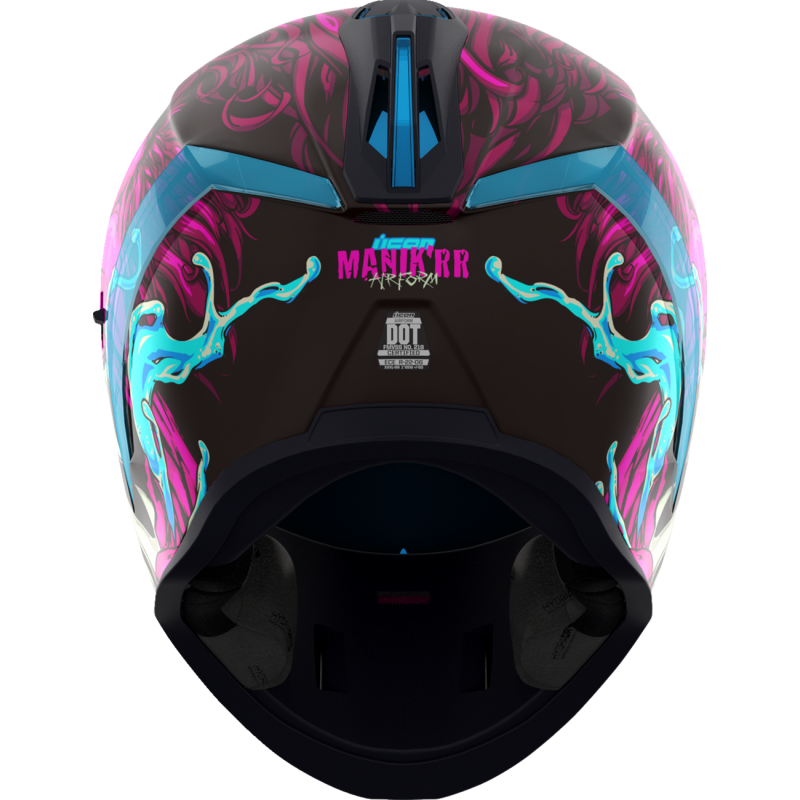 ICON HELMET AIRFORM MIPS MANIK'RR Pink Back - Driven Powersports