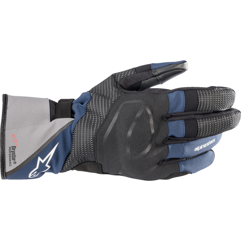 ALPINESTARS GLOVE ANDES V3 Black/Blue Front - Driven Powersports