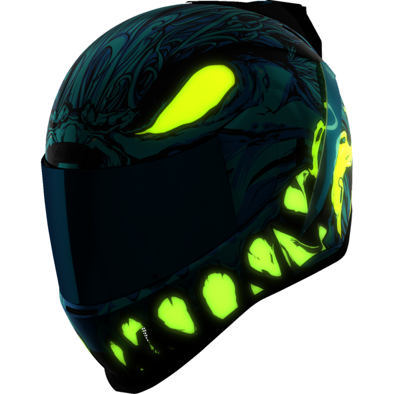 ICON HELMET AIRFORM MIPS MANIK'RR Light Blue Front - Driven Powersports