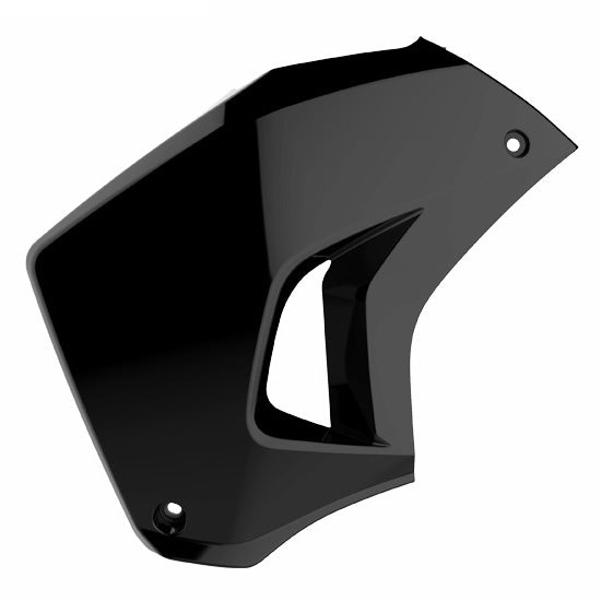 Polisport Air Scoop Deflector for Radiator For Kawasaki Black - Driven Powersports