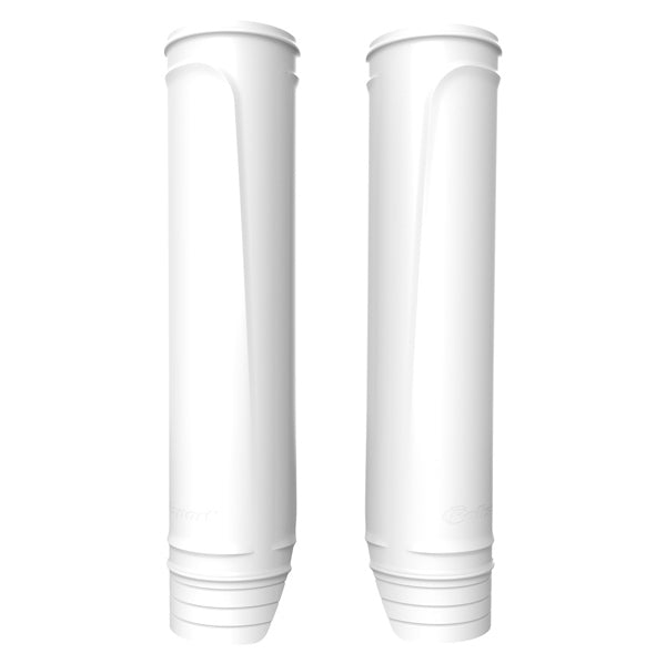 POLISPORT FORK GUARDS CRF250R/450R 19 White - Driven Powersports