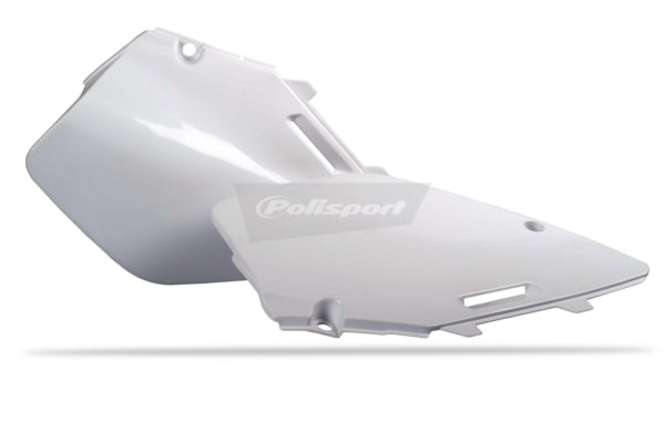 POLISPORT SIDE PANEL RM125-RM250 96-00. White - Driven Powersports